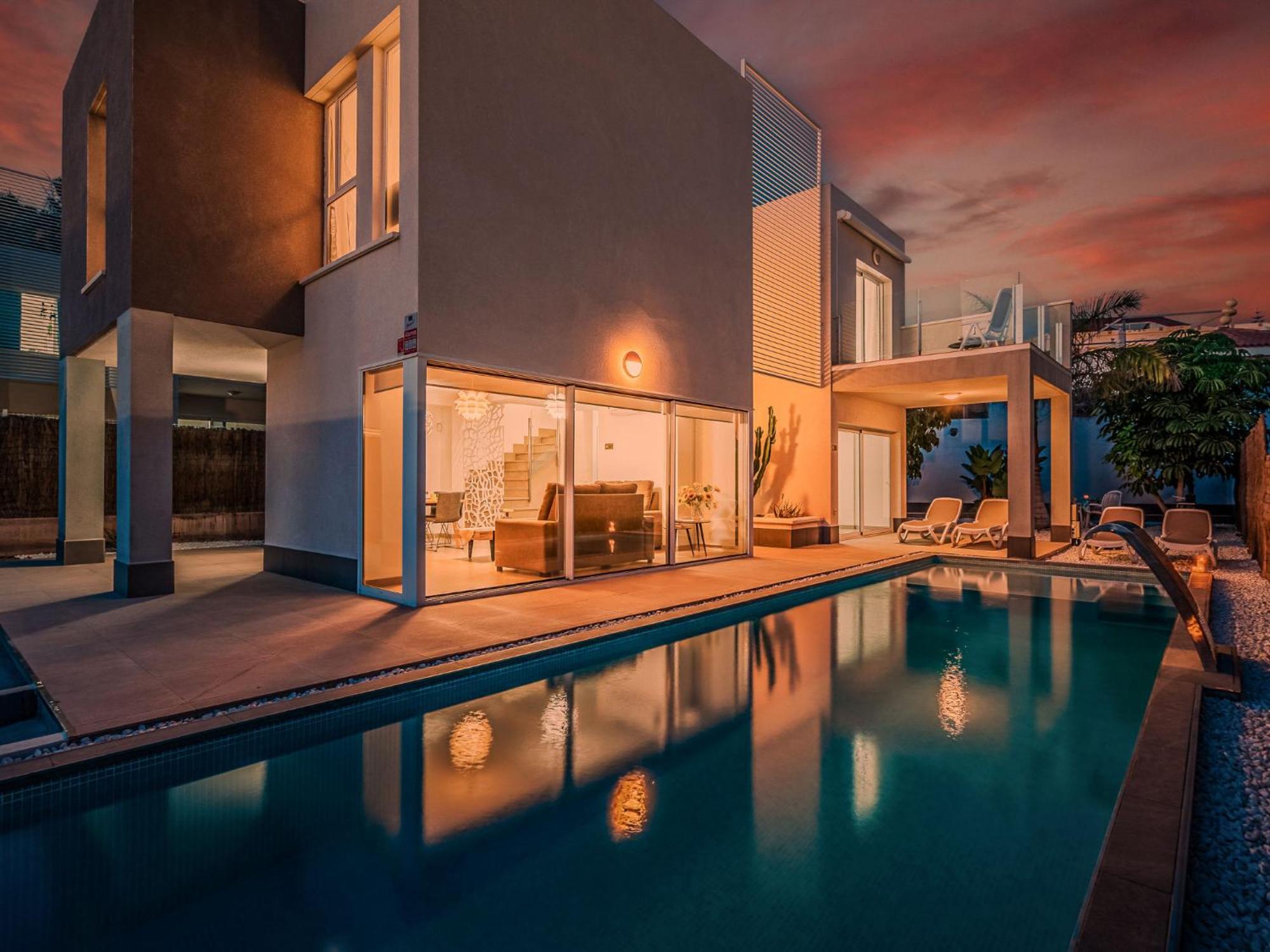 Villa VILLA BLANCA PLAYA PARAÍSO Exterior foto